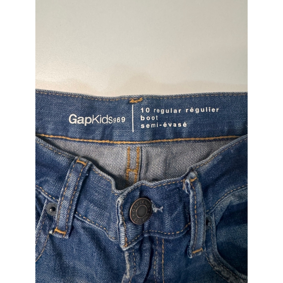 Boys Gap Blue Jeans Size 10 - Picture 3 of 4